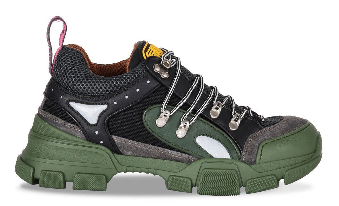 Sneakers og sko Gucci Flashtrek SEGA 'Green' Grøn | 543162 GGZ70 1262, 0