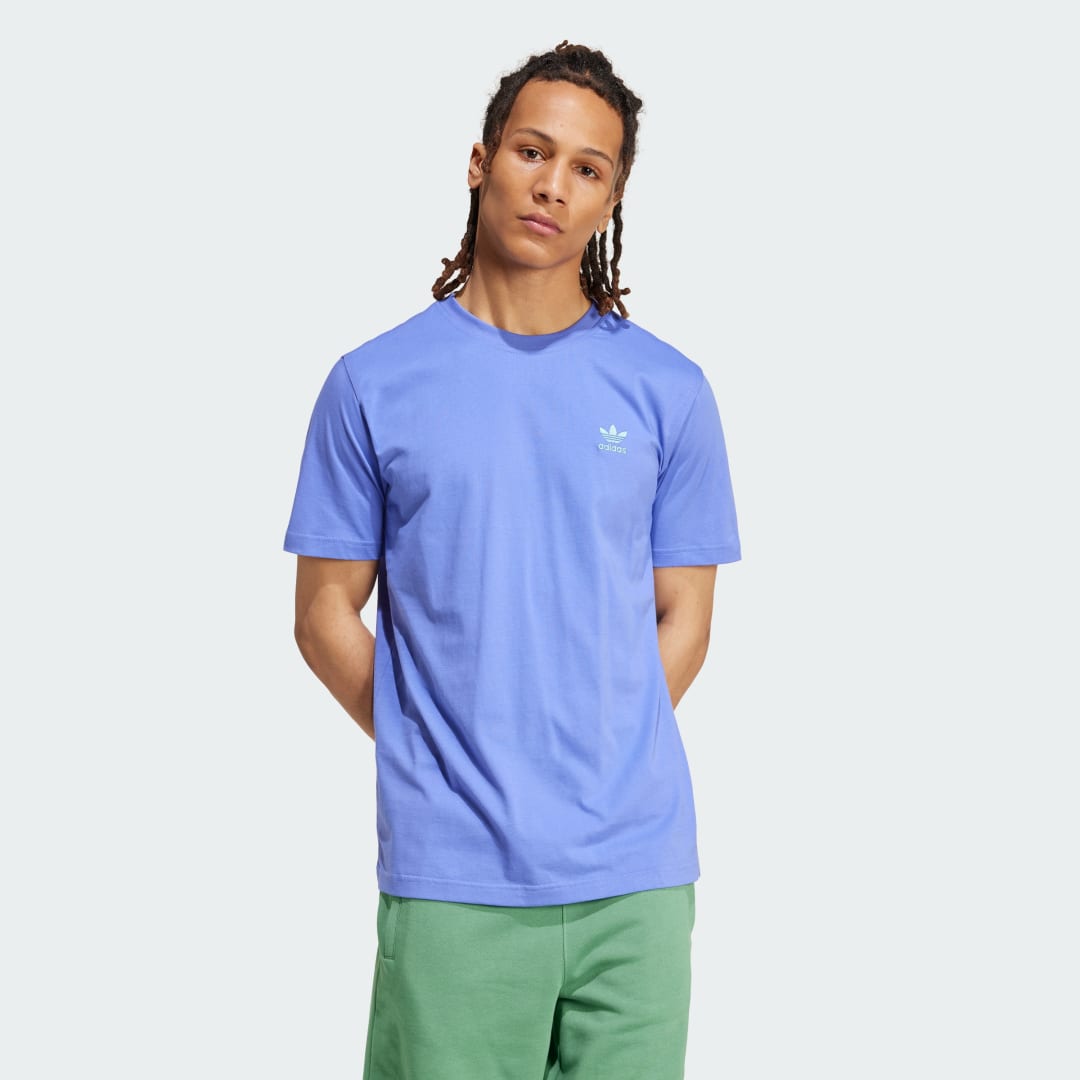 T-shirt adidas Performance Trefoil Essentials Lilla | IZ2107, 0