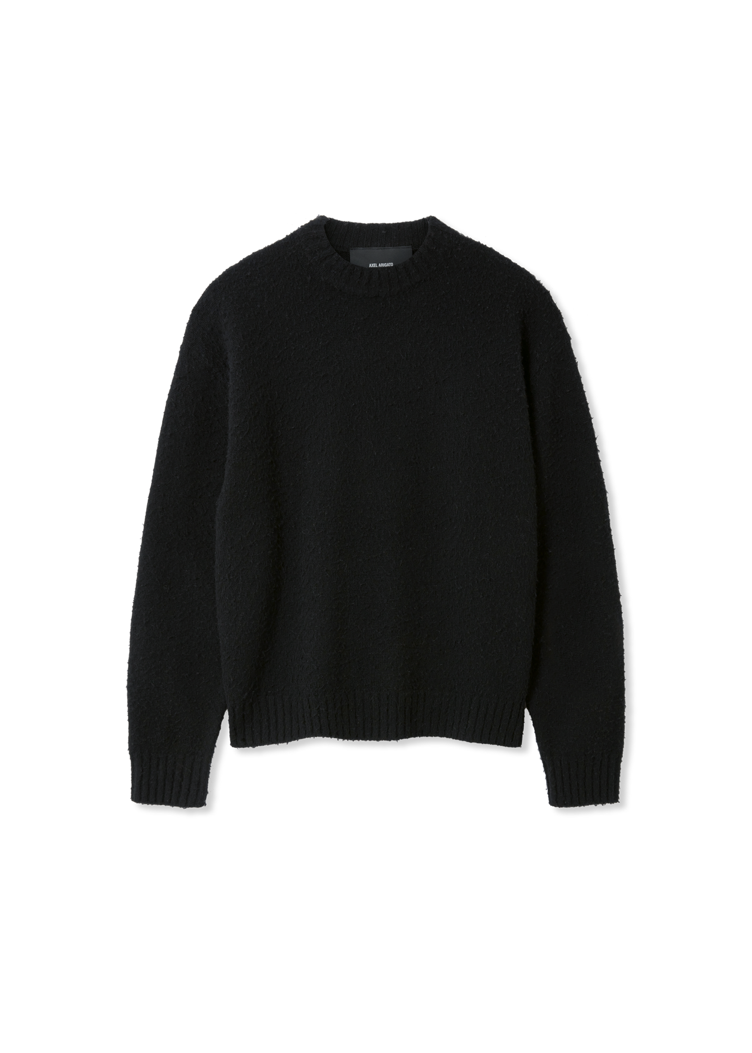 Sweater AXEL ARIGATO Miles Knitted Crewneck Sweater Sort | A3412001, 0