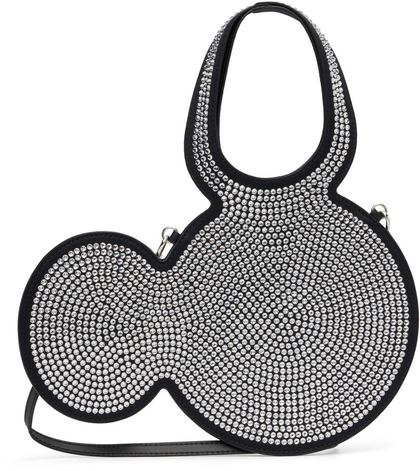 Mulepose Coperni Coperni Disney Mini Mickey Crystal-Embellished Tote Sort | DBA102F9010