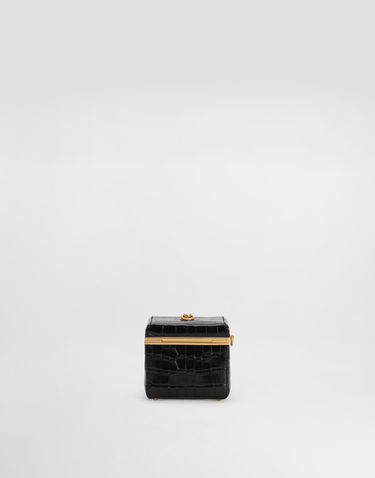 Skuldertaske Dolce & Gabbana Dolce & Gabbana Eva Box Shoulder/Crossbody Bag Sort | BB7772A2R0880999, 3