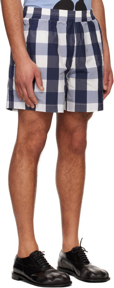 Badetøj Walter Van Beirendonck Walter Van Beirendonck Checked Casual Shorts Blå | 2012, 1