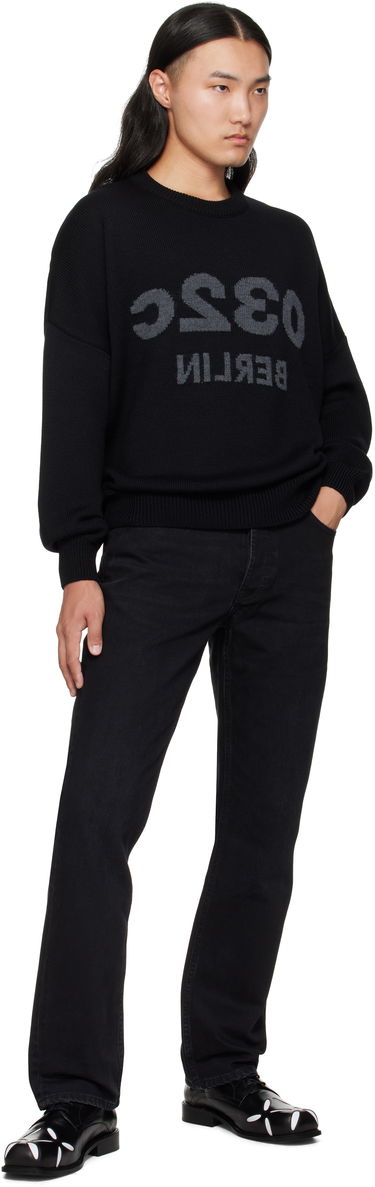 Sweater 032C 032c Selfie Knit Sweater Sort | F25-URK-1511-000, 3