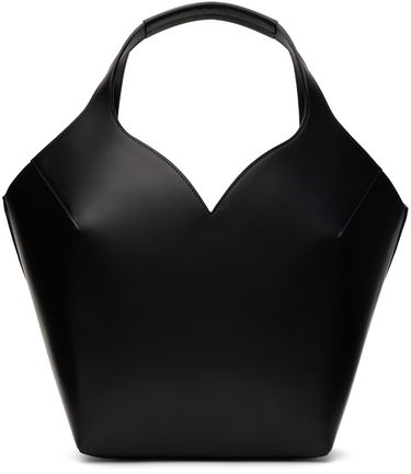 Mulepose We11done Small Dart Touch Leather Bag Sort | WD-AB0-24-493-U-BK, 0