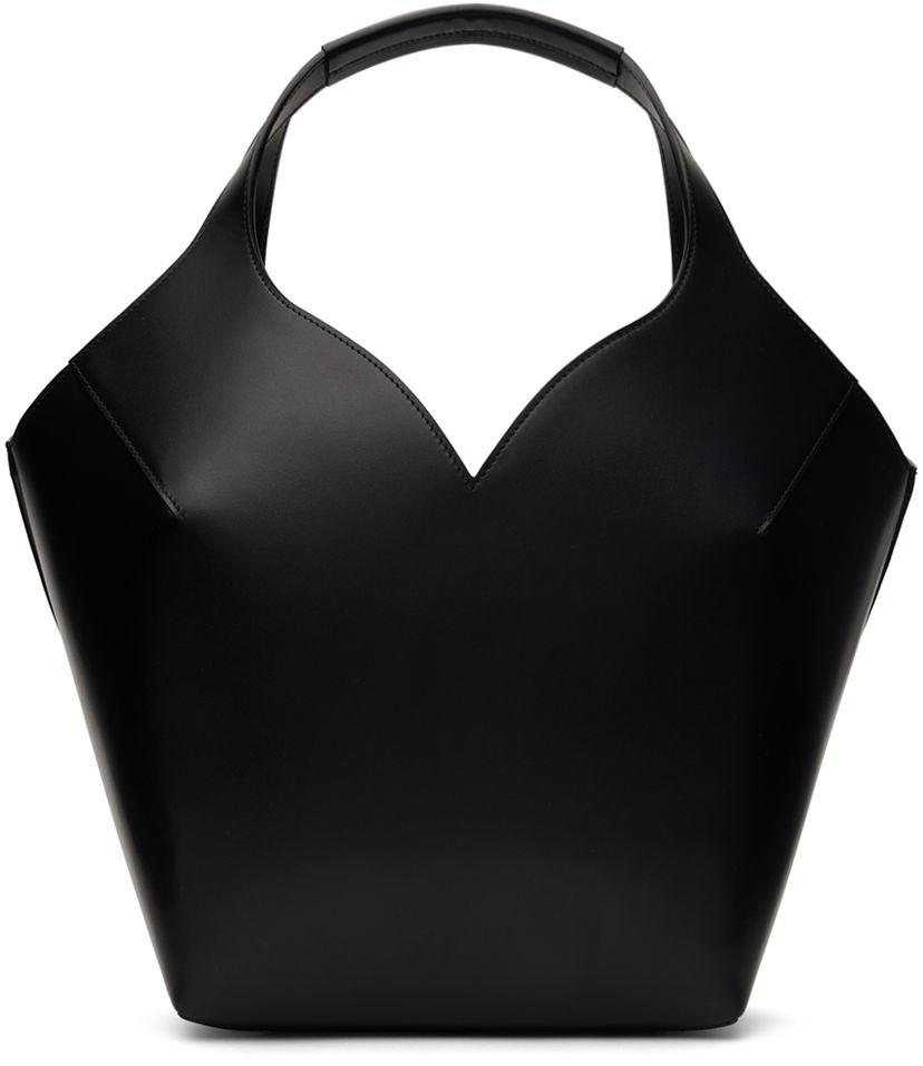 Mulepose We11done Small Dart Touch Leather Bag Sort | WD-AB0-24-493-U-BK