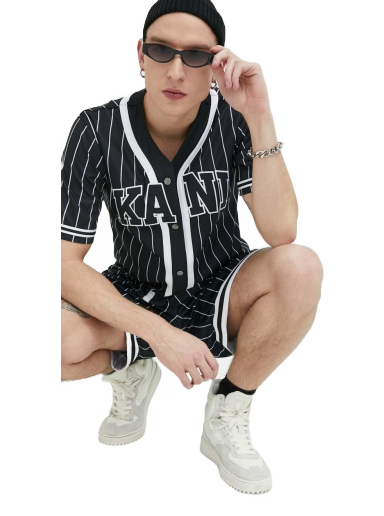 Skjorte Karl Kani Shirt Sort | 6033360