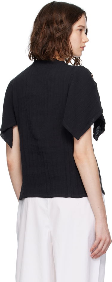 T-shirt Baserange Baserange Folio Short Sleeve Top Sort | TOFO-LC-SU25, 2