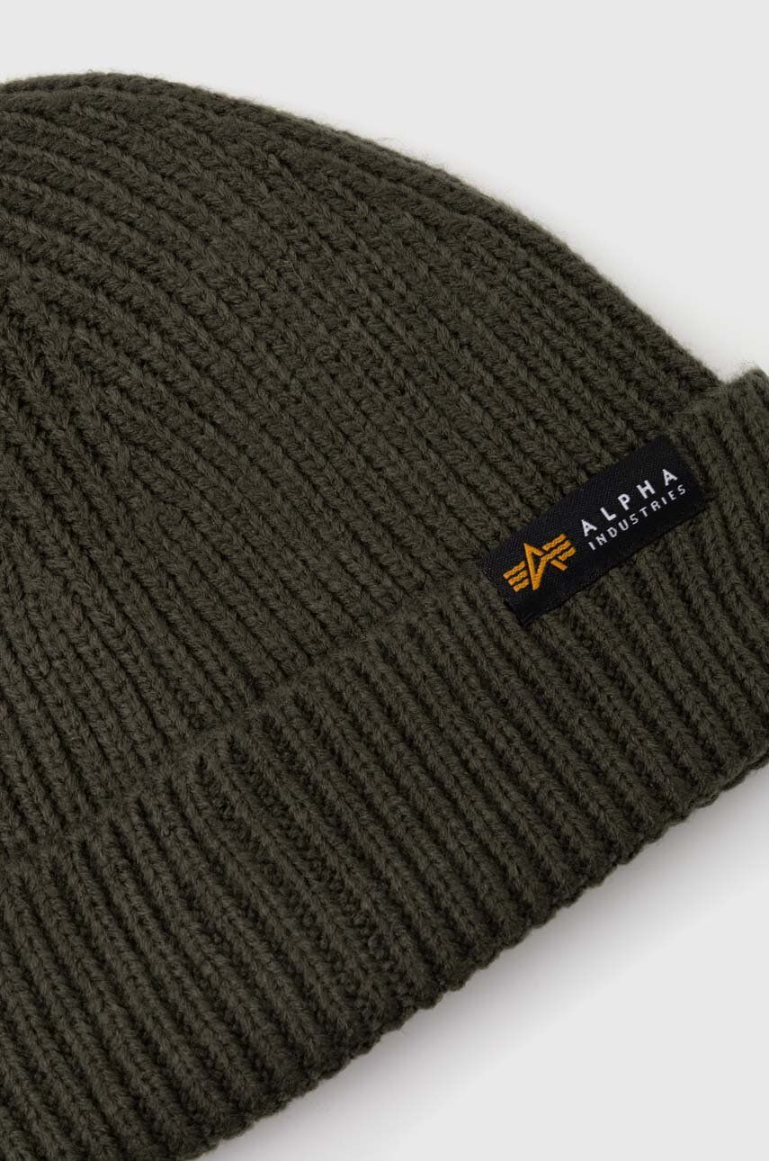 Beanie Alpha Industries Beanie Knitted Grøn | 138905.142, 1