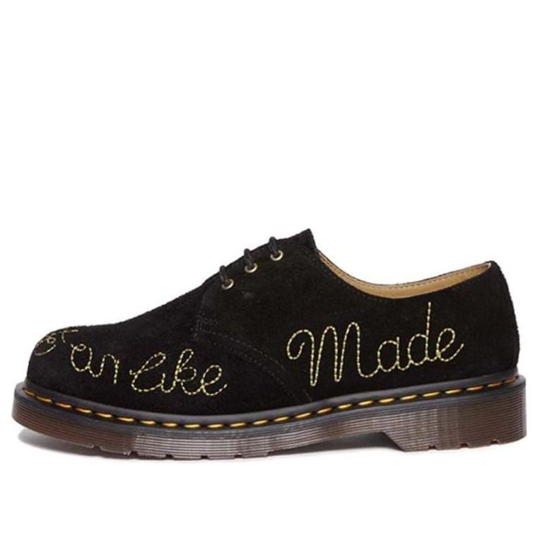 Sneakers og sko Dr. Martens Desert Oasis Suede Shoes With Embroidery Sort | 31091001, 0