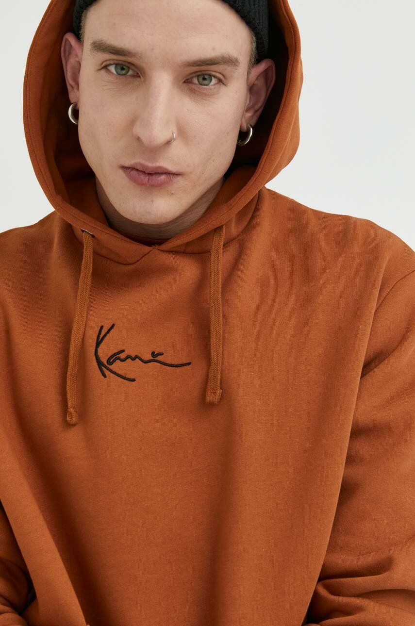 Sweatshirt Karl Kani Hoodie Brun | 6028436, 0