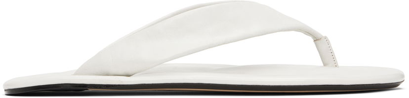 Tøj BY FAR BY FAR Dasha Flip-Flops Hvid | MWFFО001CL034WH025PL