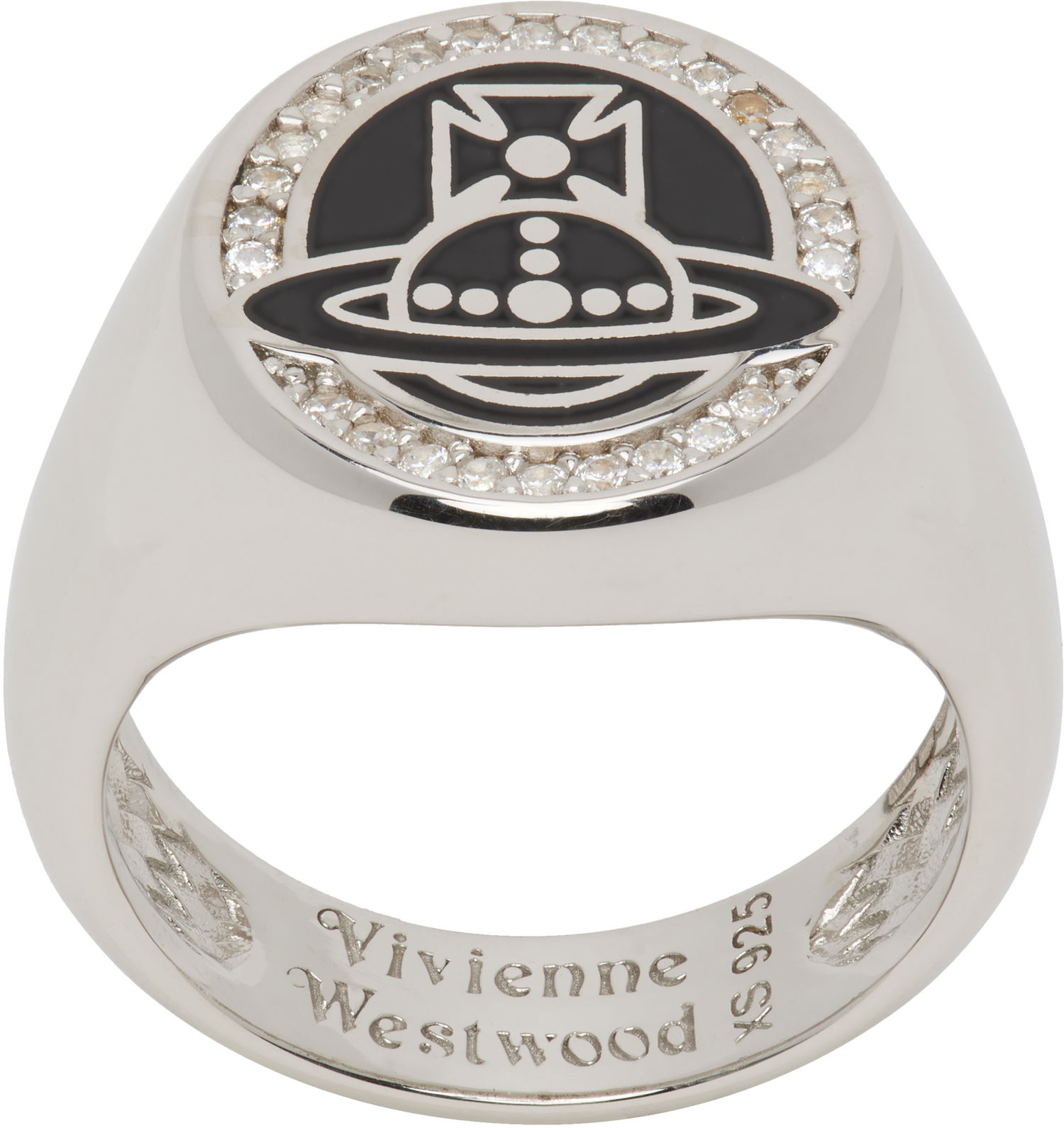 Ring Vivienne Westwood Vivienne Westwood Silver Sussex Ring Metalisk | 64040186-01P586-, 0