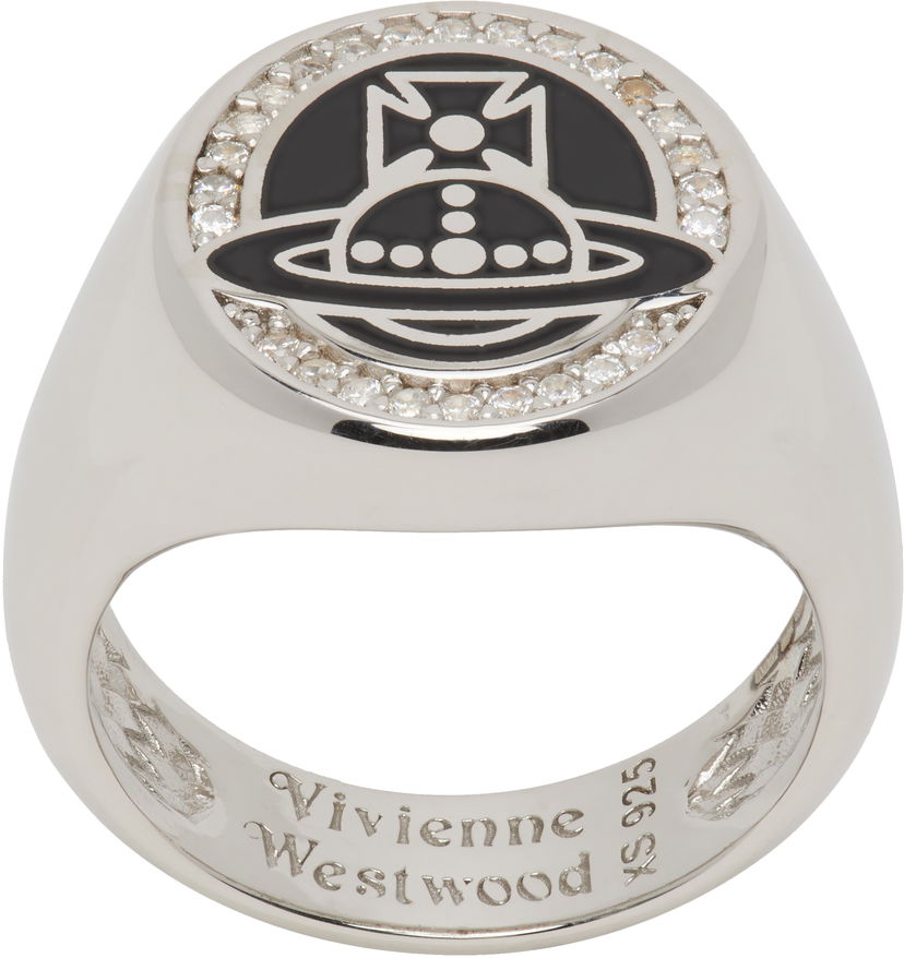 Ring Vivienne Westwood Vivienne Westwood Silver Sussex Ring Metalisk | 64040186-01P586-