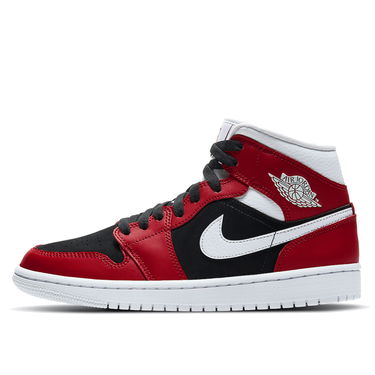 Sneakers og sko Jordan Air Jordan 1 Mid "Gym Red Black" W Rød | BQ6472-601, 1