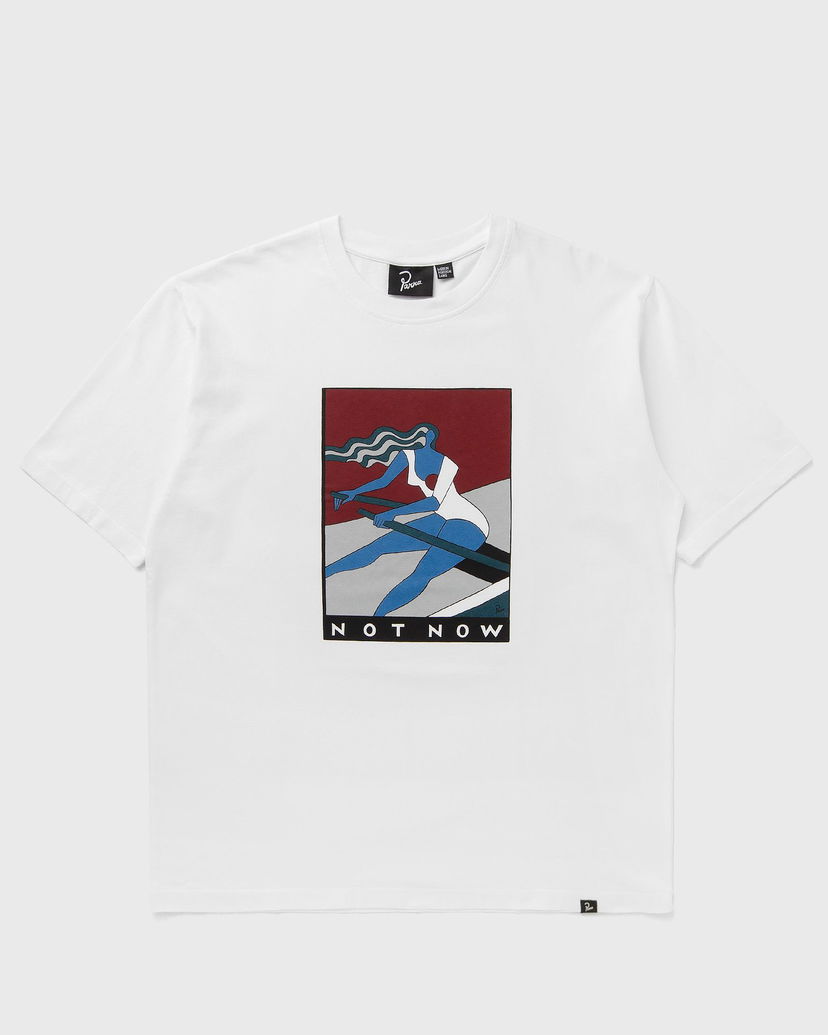 T-shirt By Parra Not Now Graphic T-Shirt Hvid | 53410