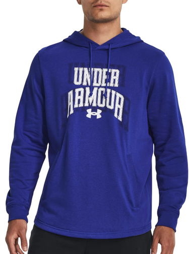 Sweatshirt Under Armour UA Rival Terry Graphic Mørkeblå | 1379766-400, 0