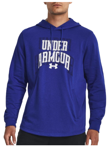 Sweatshirt Under Armour UA Rival Terry Graphic Mørkeblå | 1379766-400