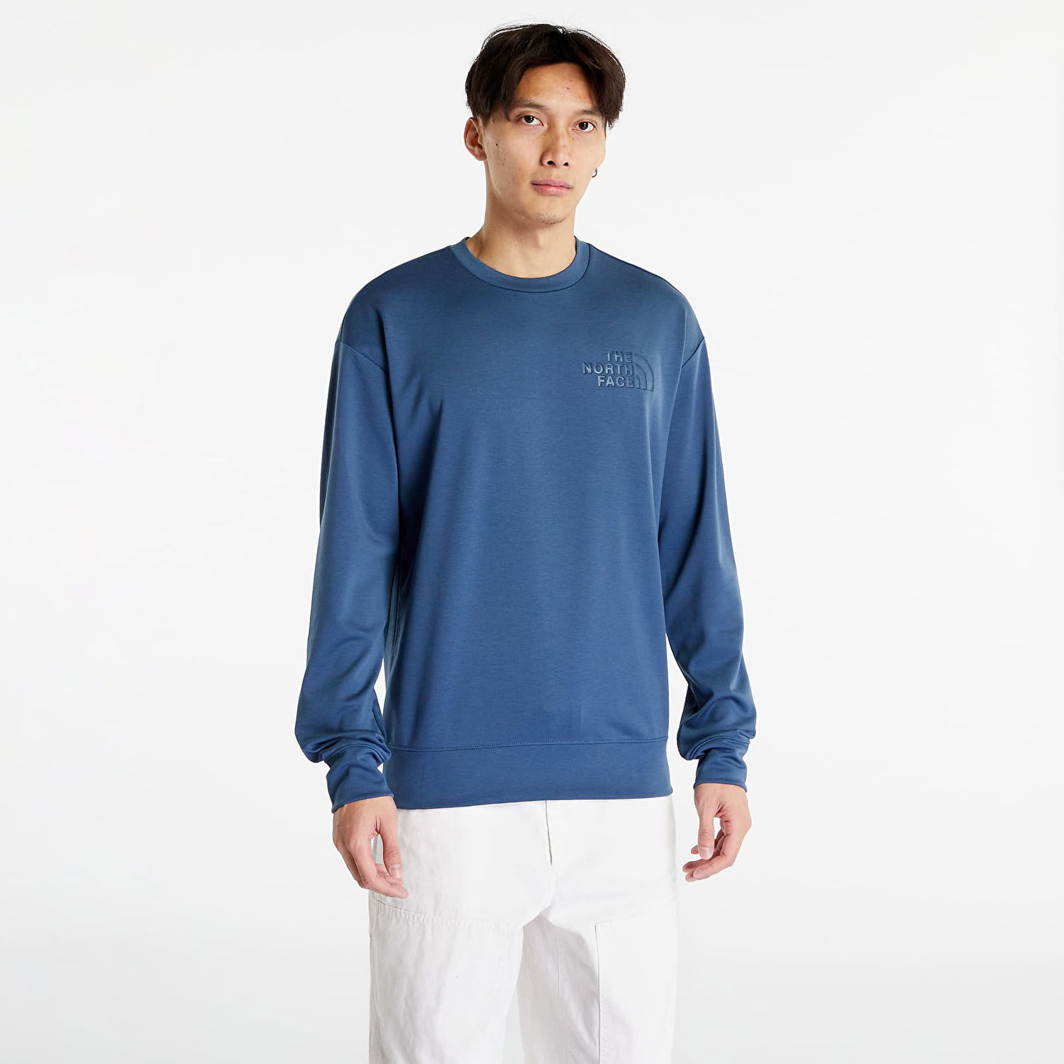 Sweatshirt The North Face Spacer Air Crew Shady Blå | NF0A8279LUK1, 0