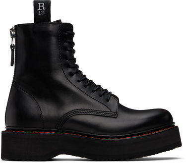 Tøj R13 R13 Single Stack Boots Sort | R13WS025-S001A, 0