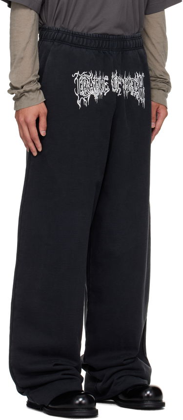 Joggingbukser VETEMENTS Vetements Cradle of Filth Baggy Sweatpants Sort | UCF76SP100B, 1