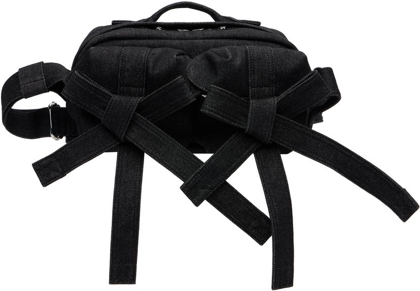 Skuldertaske Simone Rocha Simone Rocha Classic Bow Crossbody Bag Sort | BAG149B 0808