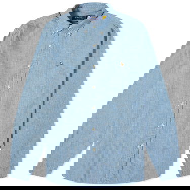 Skjorte Polo by Ralph Lauren Chambray Shirt Blå | 710792042001, 0