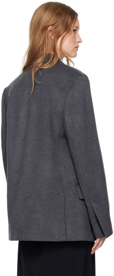 Jakke TOTEME Straight Wool Blazer Grå | 244-WRZ0045-FB0283, 2