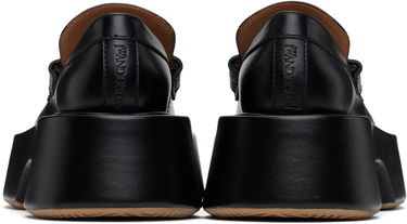 Tøj JW Anderson JW Anderson Leather Platform Loafers Sort | FW0169-LA0020, 1