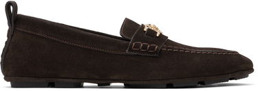 Sneakers og sko Versace Suede Driver Loafers Brun | 1017072_1A09892, 0