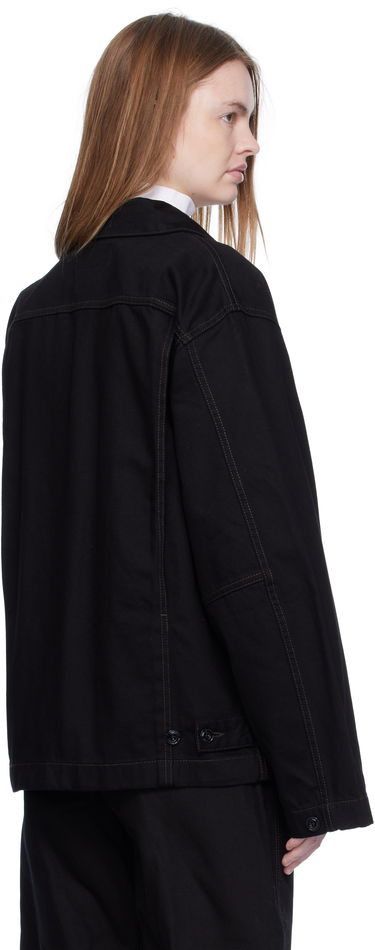 Jakke LEMAIRE Lemaire Boxy Denim Jacket Sort | OW1198 LD1055, 2