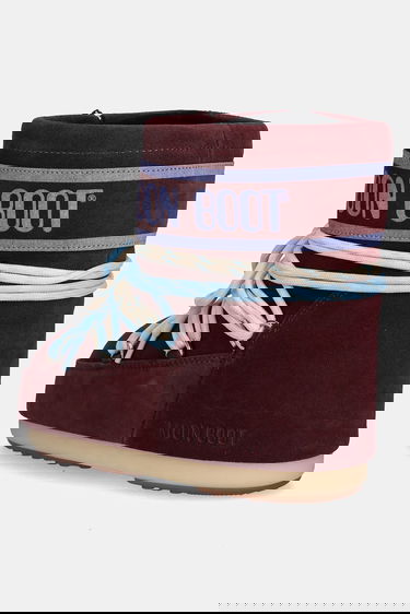 Sneakers og sko Moon Boot Moon Boot Icon Low Suede Bourgogne | 80D1409670-D013, 4
