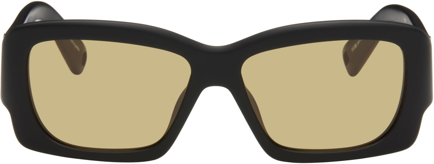 Solbriller Jacquemus Square Frame Sunglasses Sort | JAC60C5SUN, 0