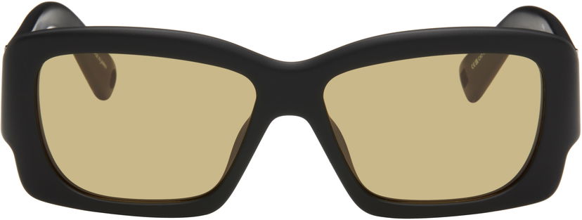 Solbriller Jacquemus Square Frame Sunglasses Sort | JAC60C5SUN