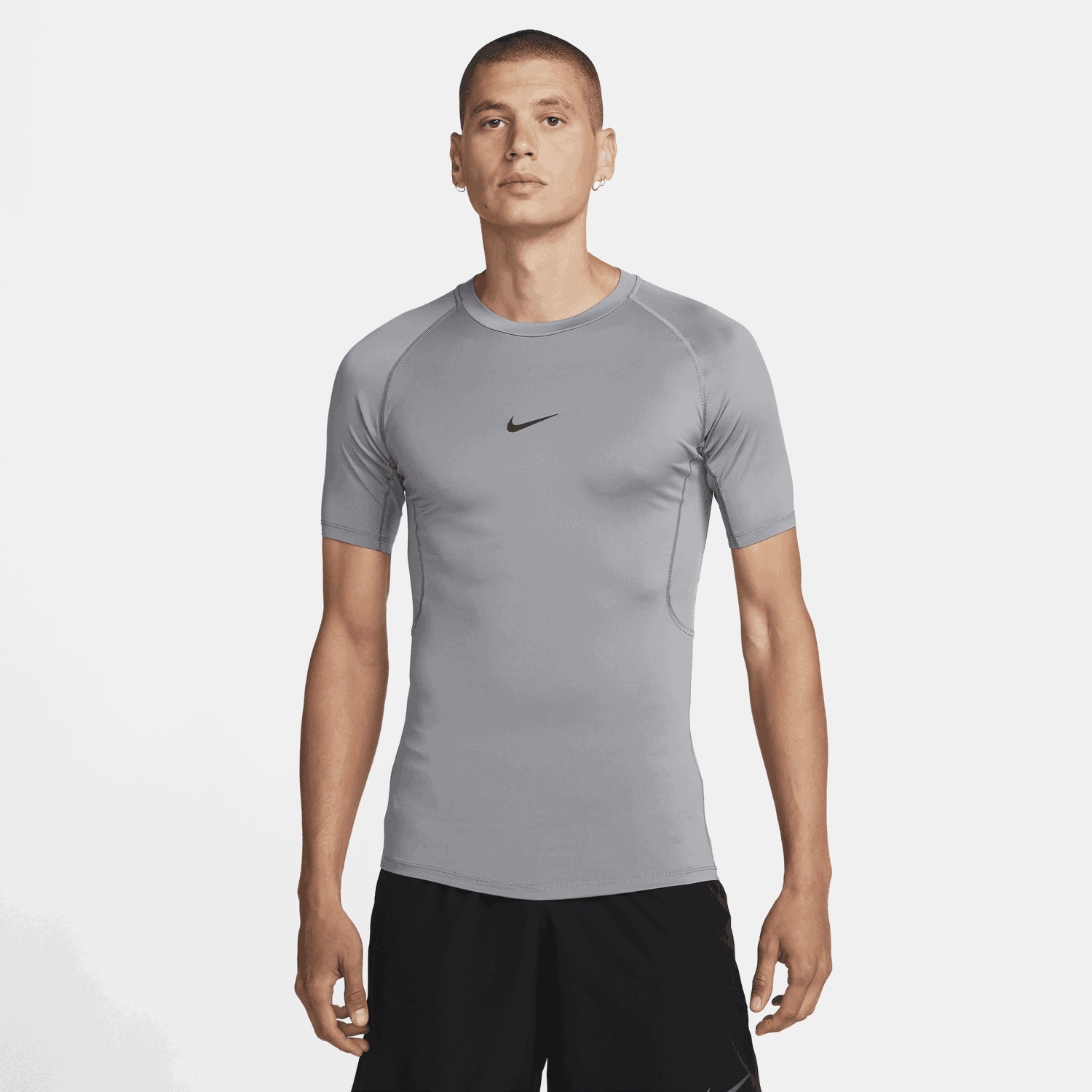 T-shirt Nike fitness Dri-FIT Pro Grå | FB7932-084, 0