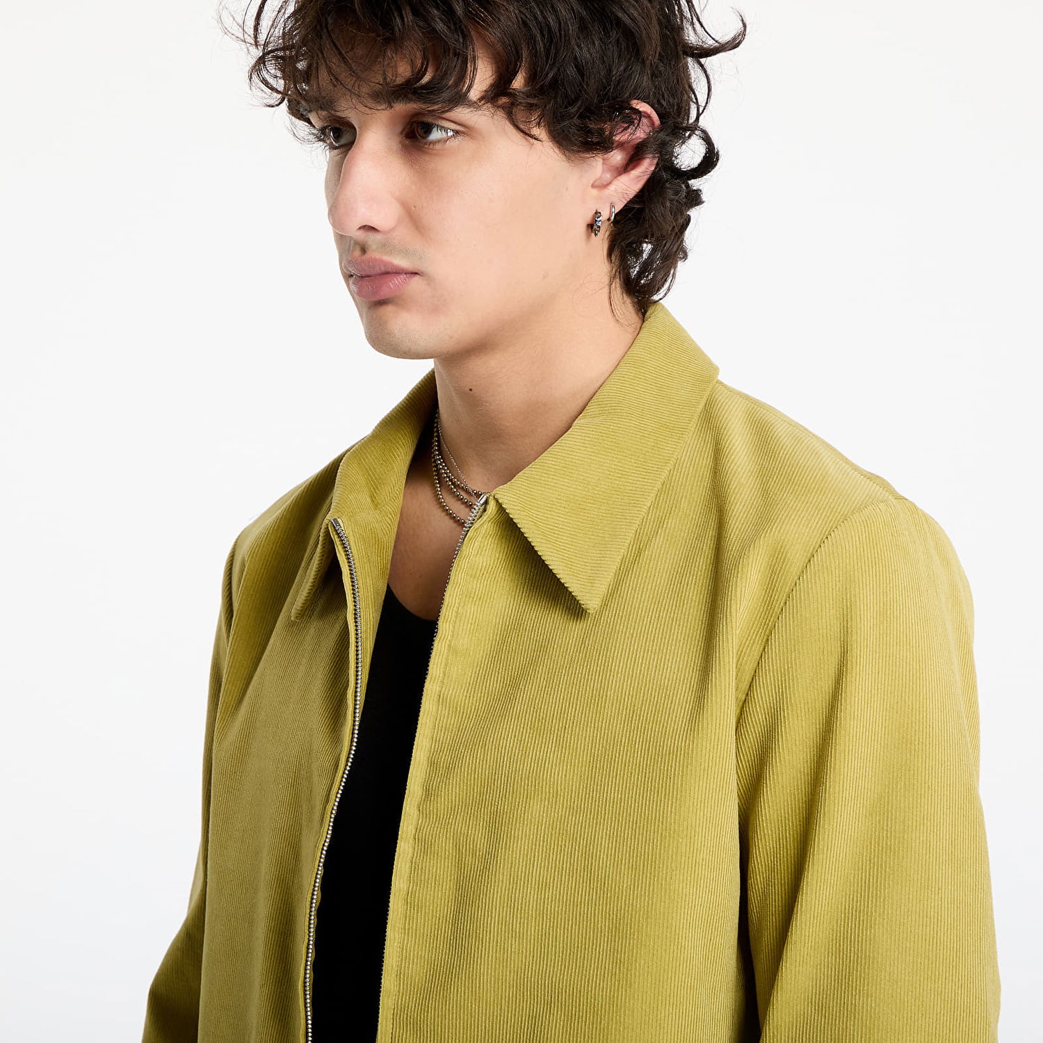 Jakke Post Archive Faction (PAF) 5.1 Zip-Up Jacket Grøn | 51OJRY-YELLOW, 1