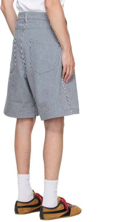 Shorts JW Anderson JW Anderson Twisted Workwear Shorts Mørkeblå | SR0124-PG1819, 2