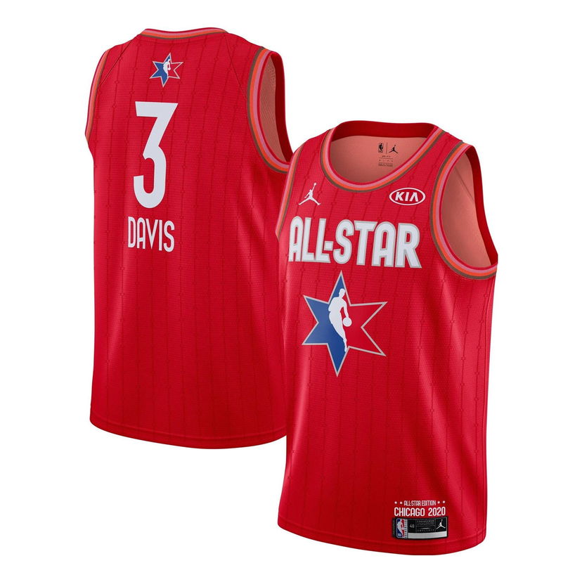 Jersey Jordan NBA All-Star Anthony Davis Jersey Rød | CJ1066-664