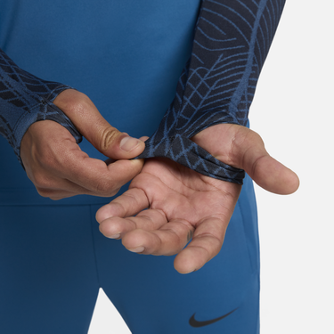 T-shirt Nike fotbalový tréninkový top Dri-FIT Strike Blå | DV9225-457, 2