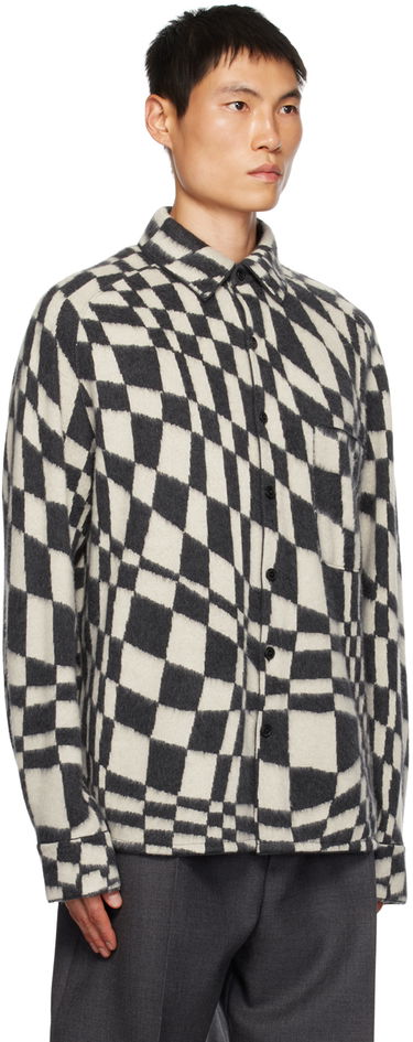 Skjorte ZEGNA Zegnia x The Elder Statesman Checkered Pattern Shirt Flerfarvet | TCJ92A6-SHR, 1
