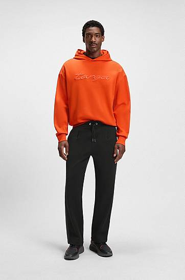 Joggingbukser BOSS Porsche x BOSS Tracksuit Bottoms with Side Stripes Sort | 50543681, 1