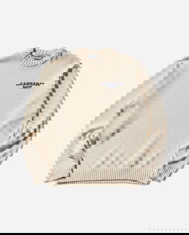 Sweater Carhartt WIP Carhartt WIP Helix Knit Sweater Hvid | I036731_6, 3