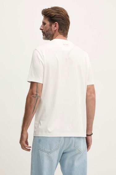 T-shirt Paul Smith Paul Smith Floral Print T-Shirt Hvid | M1R.919T.NP4739, 2