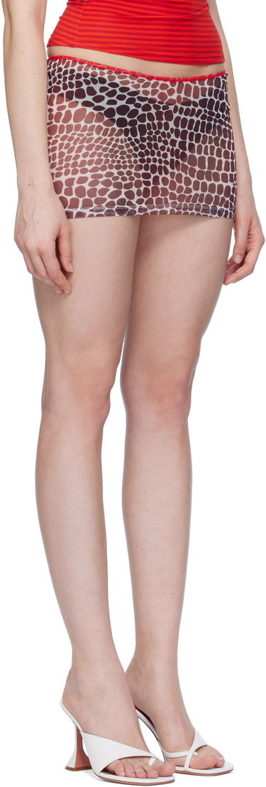Nederdel Miaou Miaou Elektra Miniskirt Brun | 4014PM2LIZ, 1
