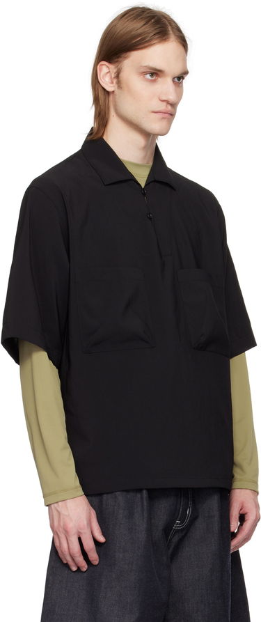 Skjorte Snow Peak Snow Peak Light Poplin Shirt Grøn | SH-25SU004, 4