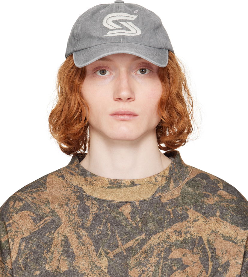 Kasket Serapis Logo Cap Grå | SS25_LC_1