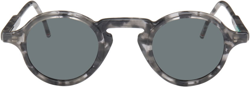 Solbriller Thom Browne Thom Browne Round Sunglasses Grå | UES904A-G0002