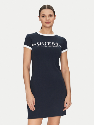 Kjole GUESS Guess Active Short Sleeve Dress Mørkeblå | V5GK02KCQX1-A71W, 0