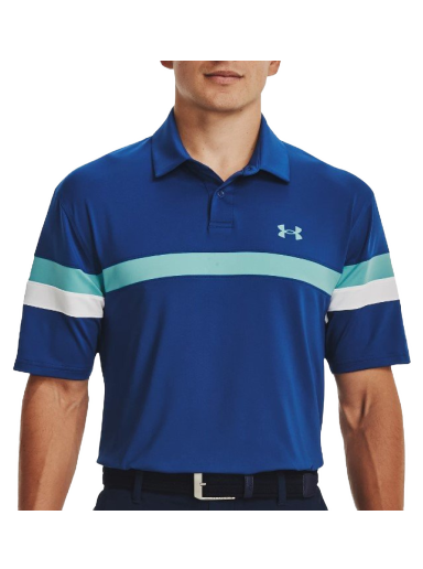 Polo skjorte Under Armour T2G Color Block Polo Shirt Mørkeblå | 1377379-471