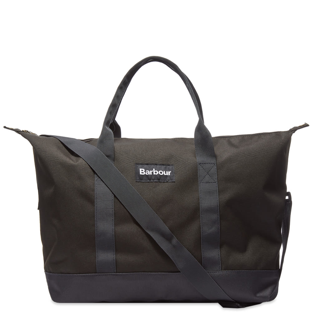 Skuldertaske Barbour Highfield Canvas Holdall Sort | UBA0575NY91, 0