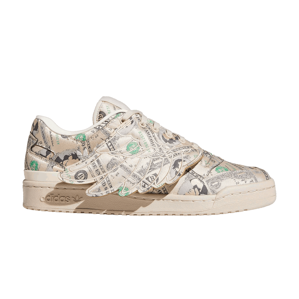 Sneakers og sko adidas Originals Jeremy Scott x Forum Wings 1.0 Low "Money" Beige | GX6393, 0